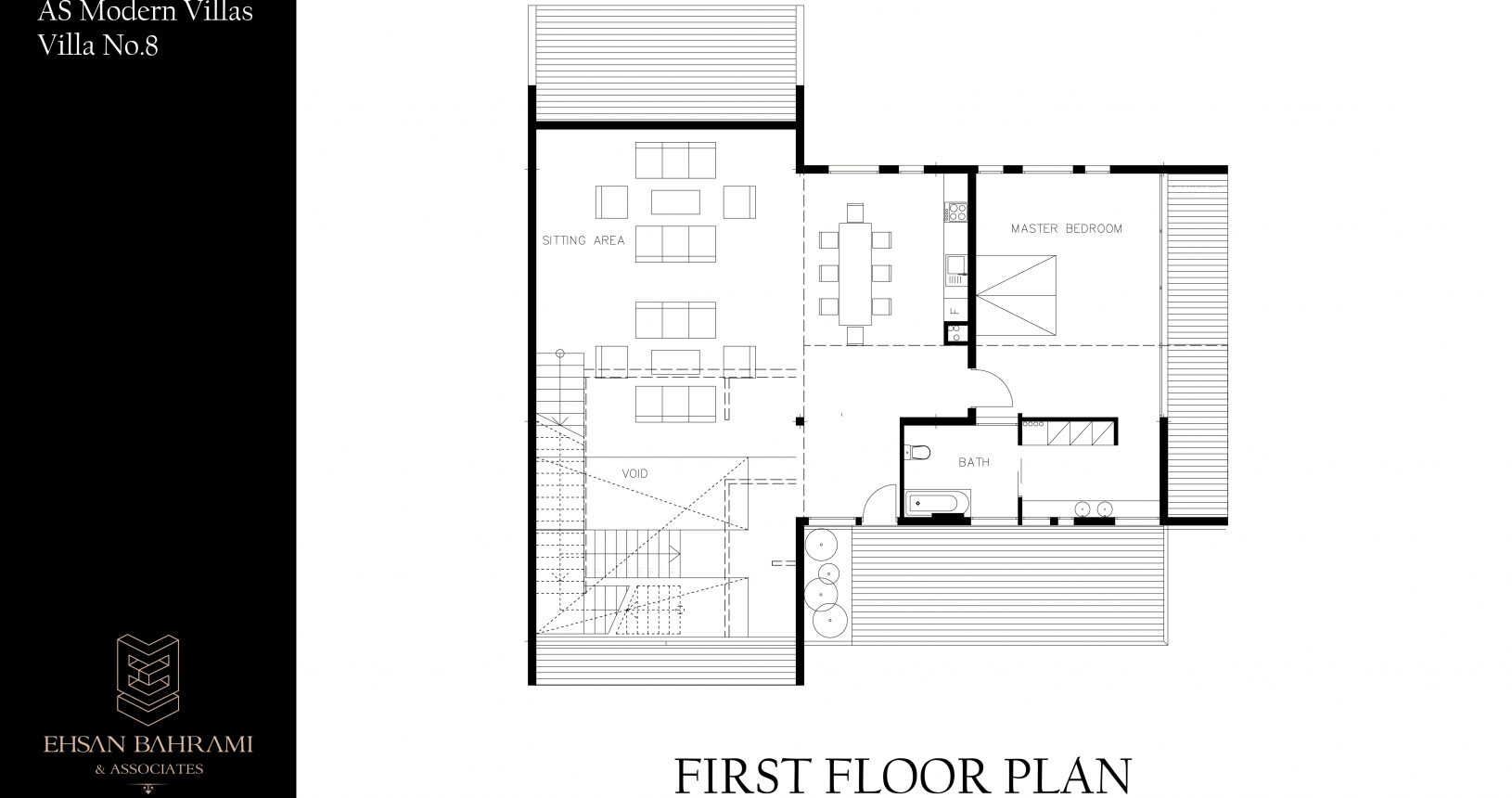 As Villa No.8 First Floor Plan