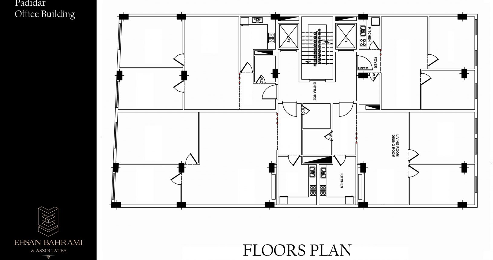 Padidar Office Building Floors Plan
