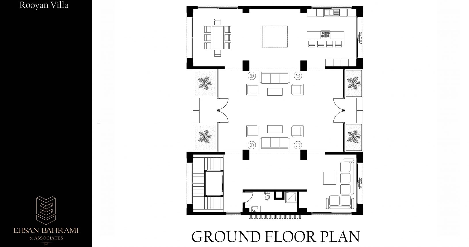 Royan Villa No.9 Ground Floor Plan