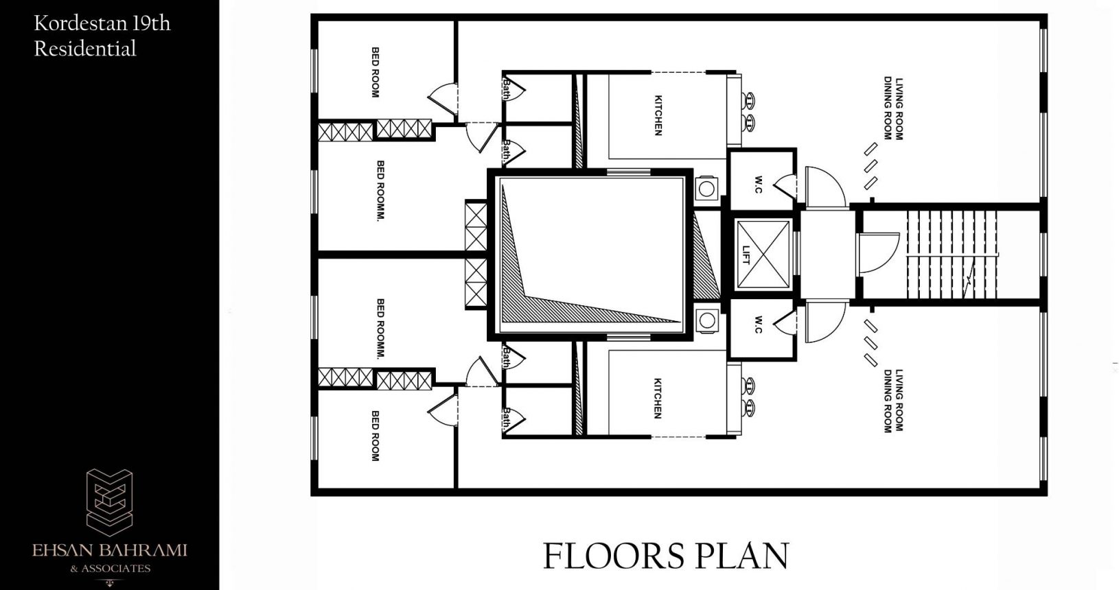 19th kordestan Floors Plan