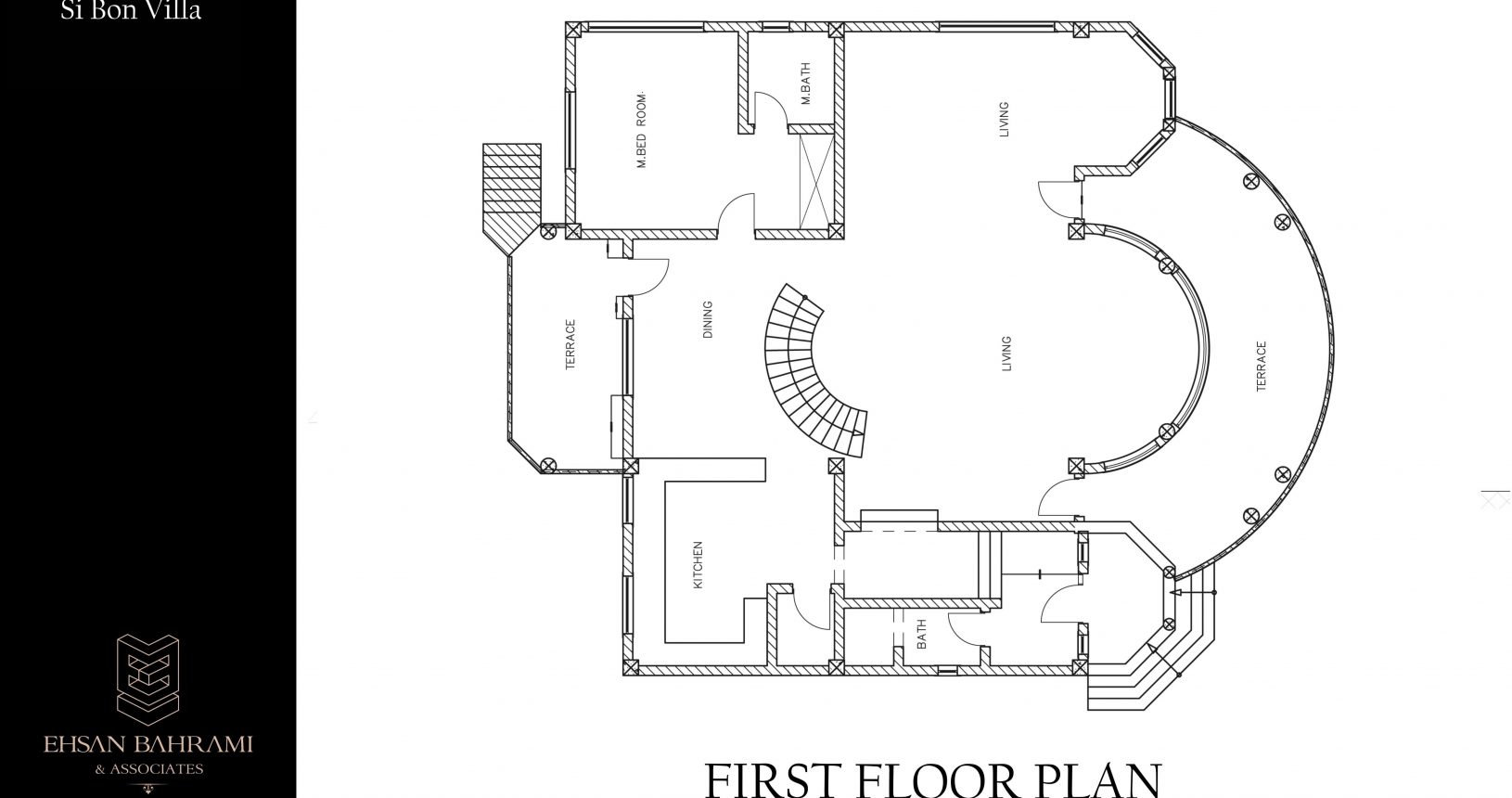 Sibon Villa first floor plan